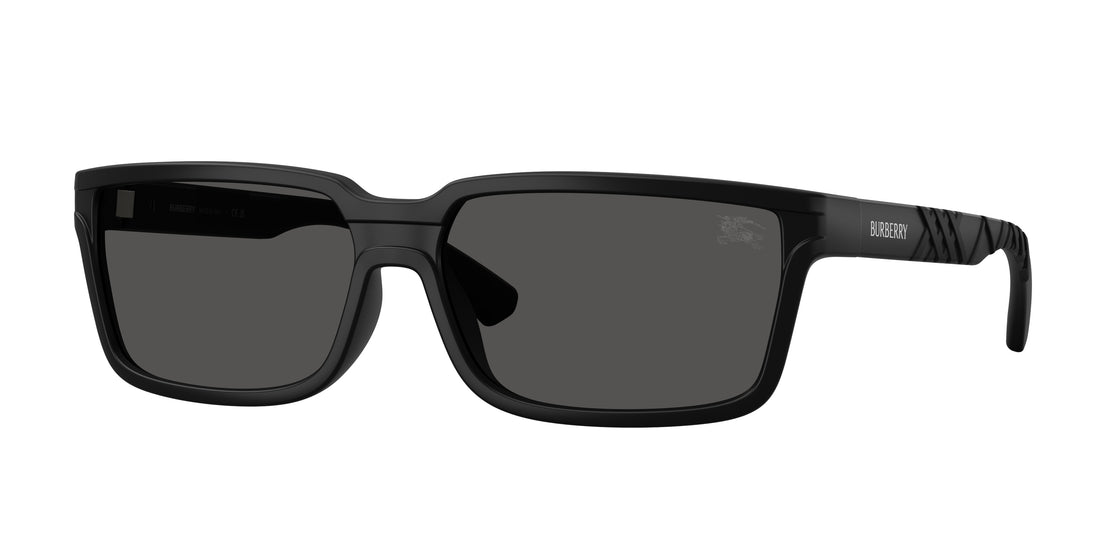Occhiali da sole burberry be4495d 346487 negro rectangular masculino taglia 61mm - Vista principale
