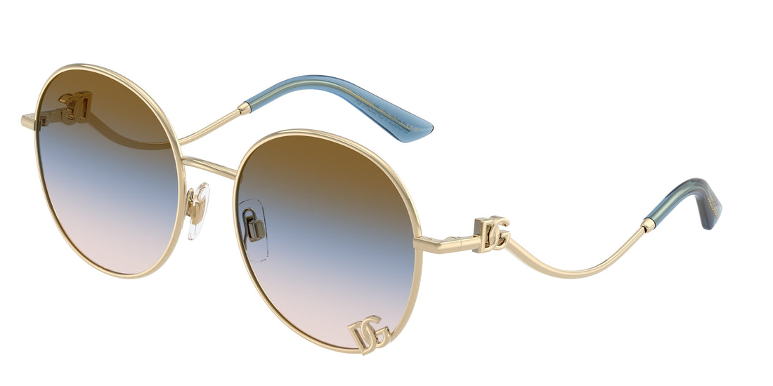 Occhiali da sole dolce & gabbana dg2324 488/u6 dorado round femenino taglia 56mm - Vista principale