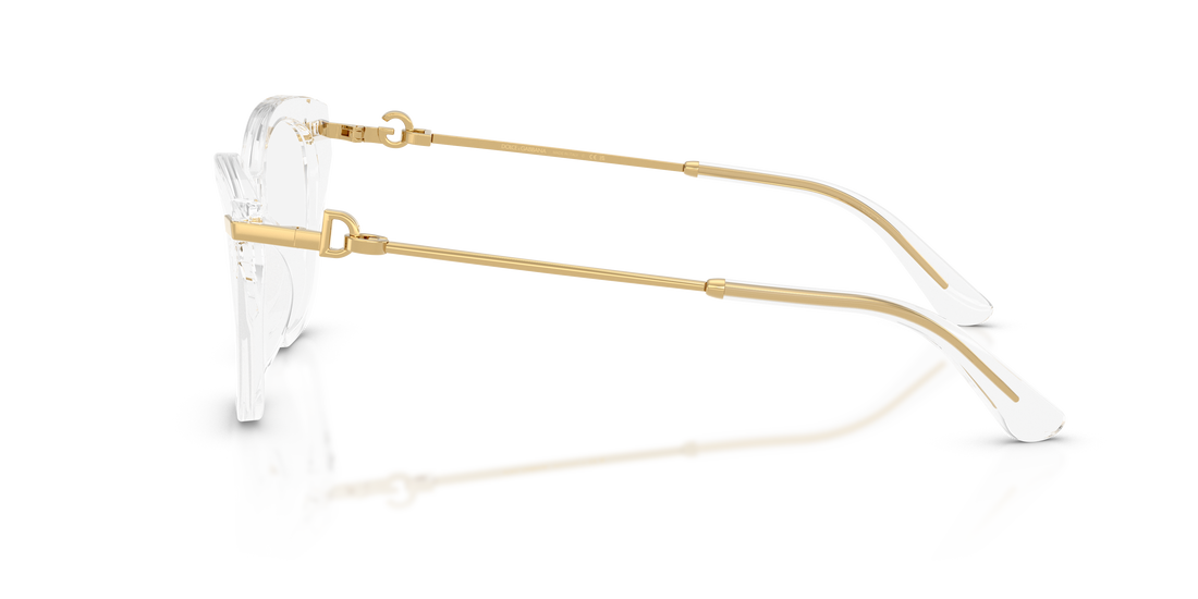 Occhiali da vista dolce & gabbana dg3428 3133 transparente butterfly femenina taglia 53mm - Vista dettagliata