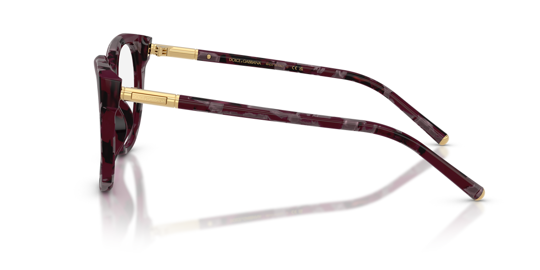 Brillen dolce & gabbana dg3433 3464 violeta pantos femenino größe 51mm - Detailansicht