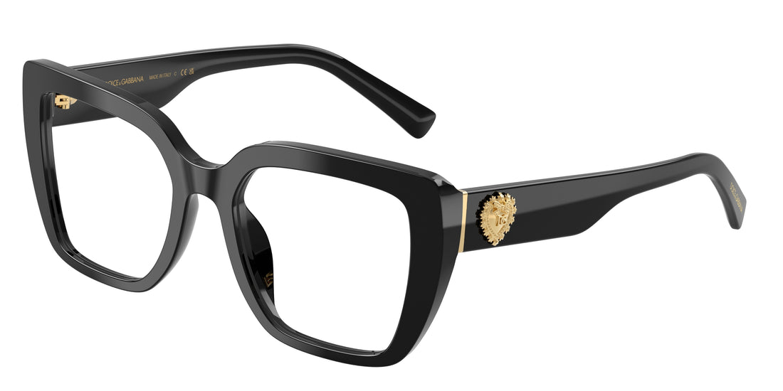 Lunettes de vue dolce & gabbana dg3441 501 negro square femenino taille 51mm - Vue principale