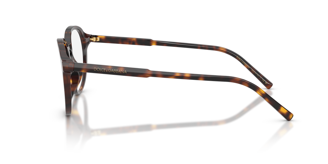 Lunettes de vue dolce & gabbana dg3444 502 havana pantos masculino taille 52mm - Vue détaillée