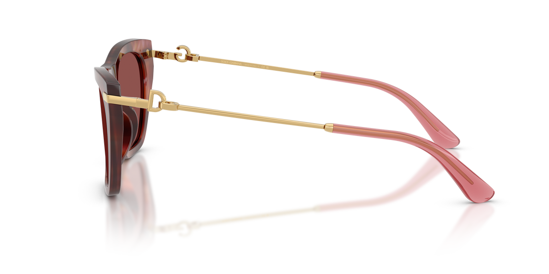 Lunettes de soleil dolce & gabbana dg4511 344475 havana square femenino taille 55mm - Vue détaillée