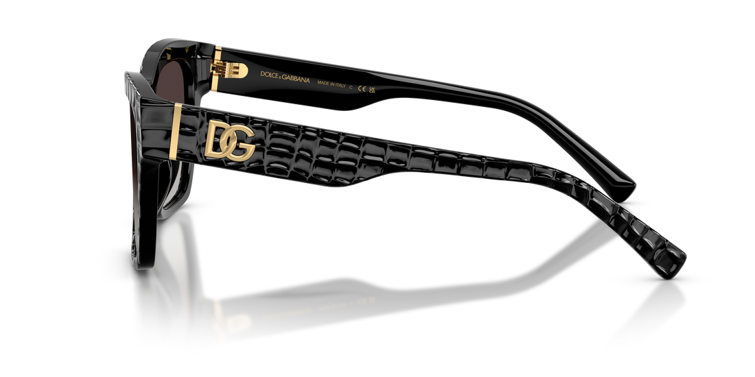 Lunettes de soleil dolce & gabbana dg4512 32888g negro square femenino taille 53mm - Vue détaillée