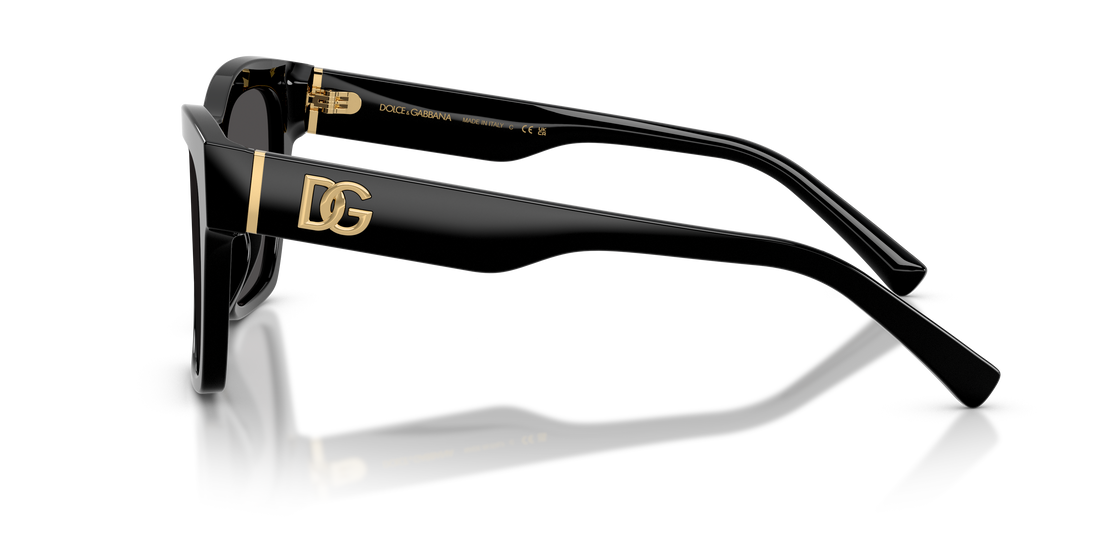 Lunettes de soleil dolce & gabbana dg4512 501/87 negro square femenino taille 53mm - Vue détaillée