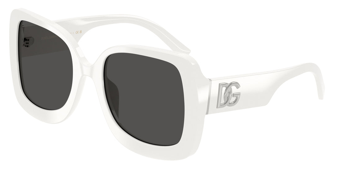 Sonnenbrillen dolce & gabbana dg4513 331287 blanco square femenino größe 55mm - Hauptansicht