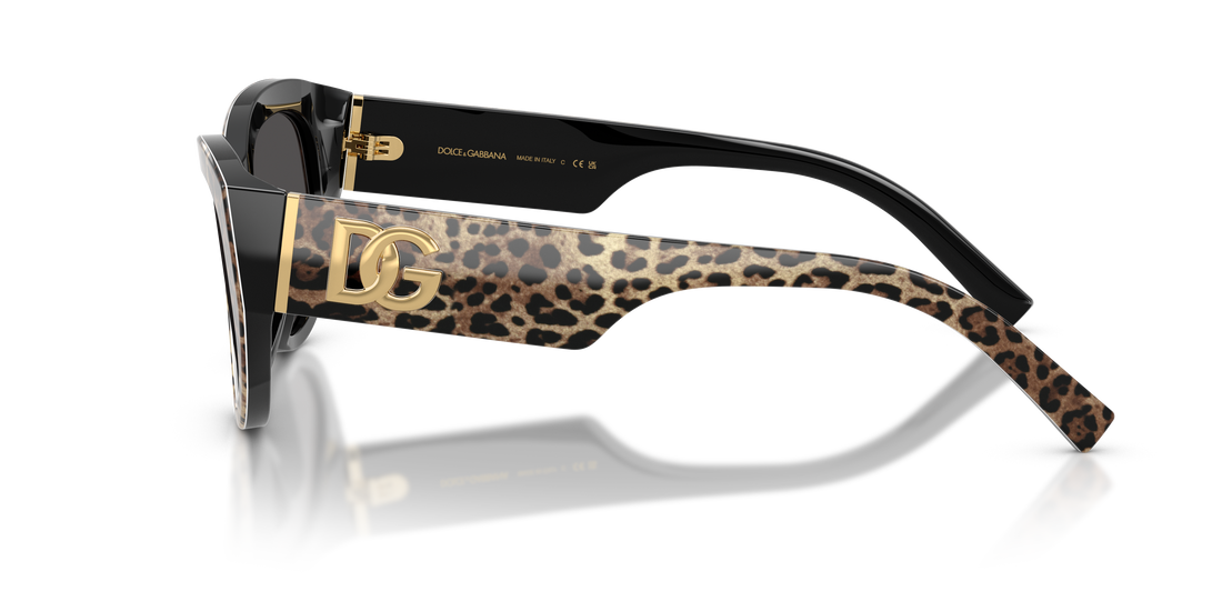 Lunettes de soleil dolce & gabbana dg4514 316387 marron cat eye femenino taille 55mm - Vue détaillée