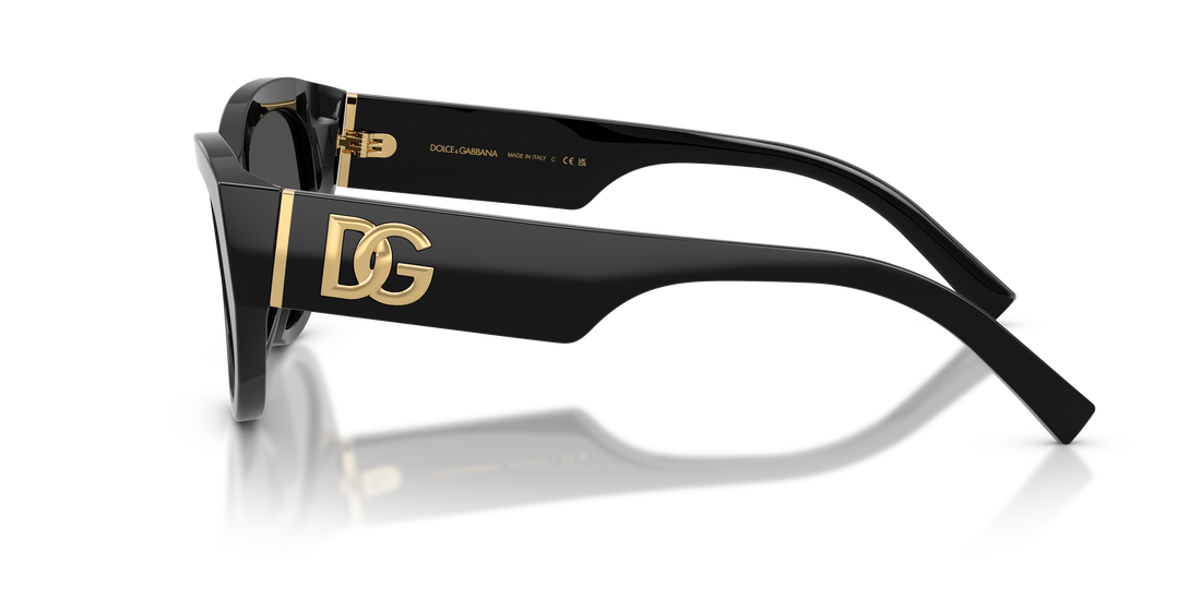 Lunettes de soleil dolce & gabbana dg4514 501/87 negro cat eye femenino taille 55mm - Vue détaillée