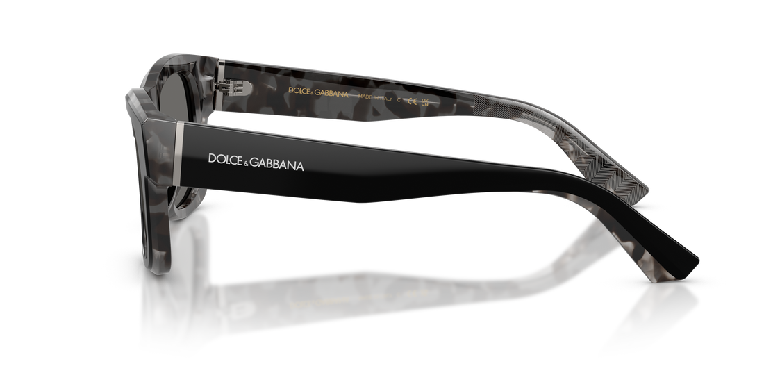 Lunettes de soleil dolce & gabbana dg4515 3403/1 negro square masculino taille 52mm - Vue détaillée