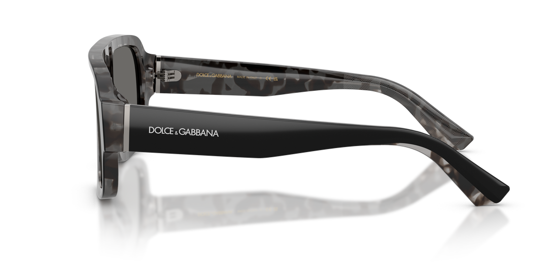 Occhiali da sole dolce & gabbana dg4516 3403/1 negro square masculino taglia 55mm - Vista dettagliata