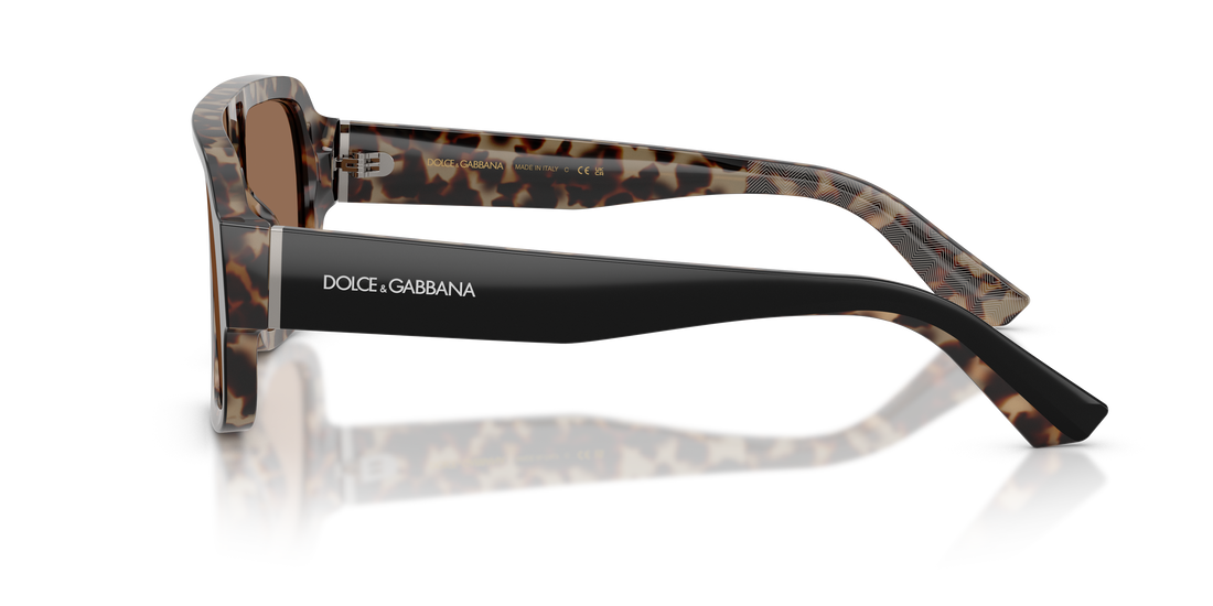 Lunettes de soleil dolce & gabbana dg4516 341773 negro square masculino taille 55mm - Vue détaillée