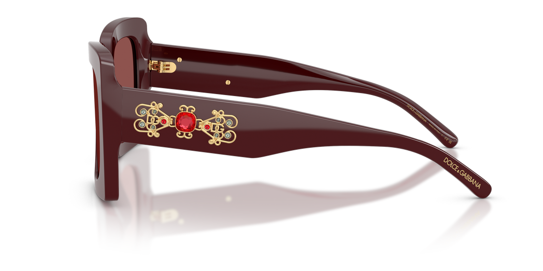 Lunettes de soleil dolce & gabbana dg4525b 309175 rojo square femenino taille 54mm - Vue détaillée