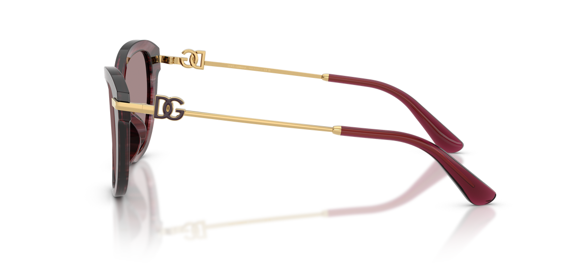 Lunettes de soleil dolce & gabbana dg4534 3474la violeta butterfly femenino taille 53mm - Vue détaillée