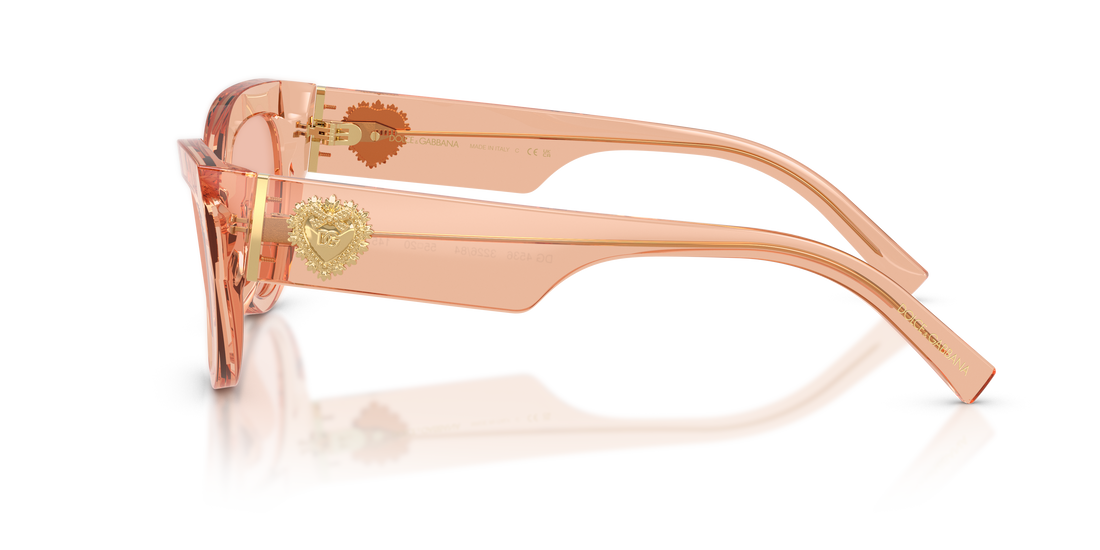 Lunettes de soleil dolce & gabbana dg4536 322684 rosa cat eye femenino taille 55mm - Vue détaillée