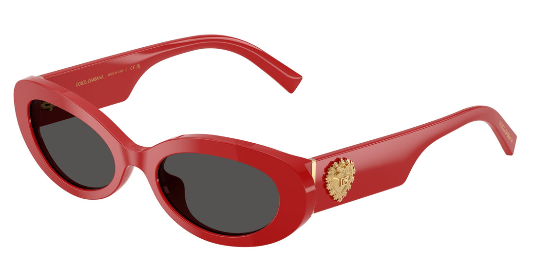 Lunettes de soleil dolce & gabbana dg4537 308887 rojo oval femenino taille 53mm - Vue principale