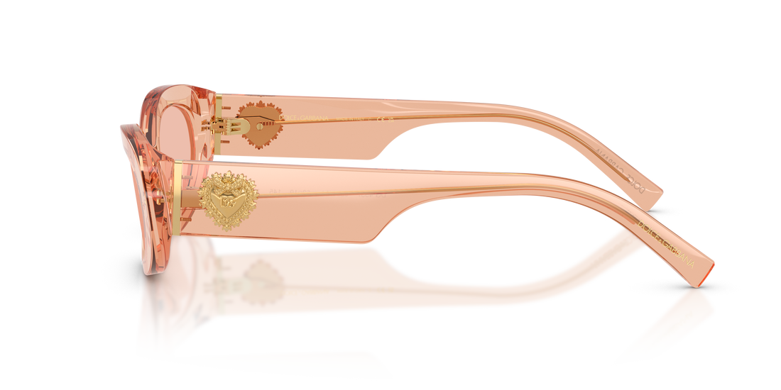 Lunettes de soleil dolce & gabbana dg4537 322684 rosa oval femenino taille 53mm - Vue détaillée