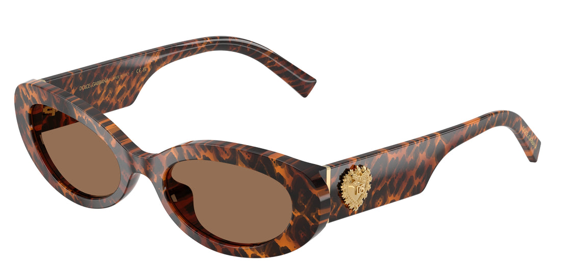Sonnenbrillen dolce & gabbana dg4537 347073 marron oval femenino größe 53mm - Hauptansicht