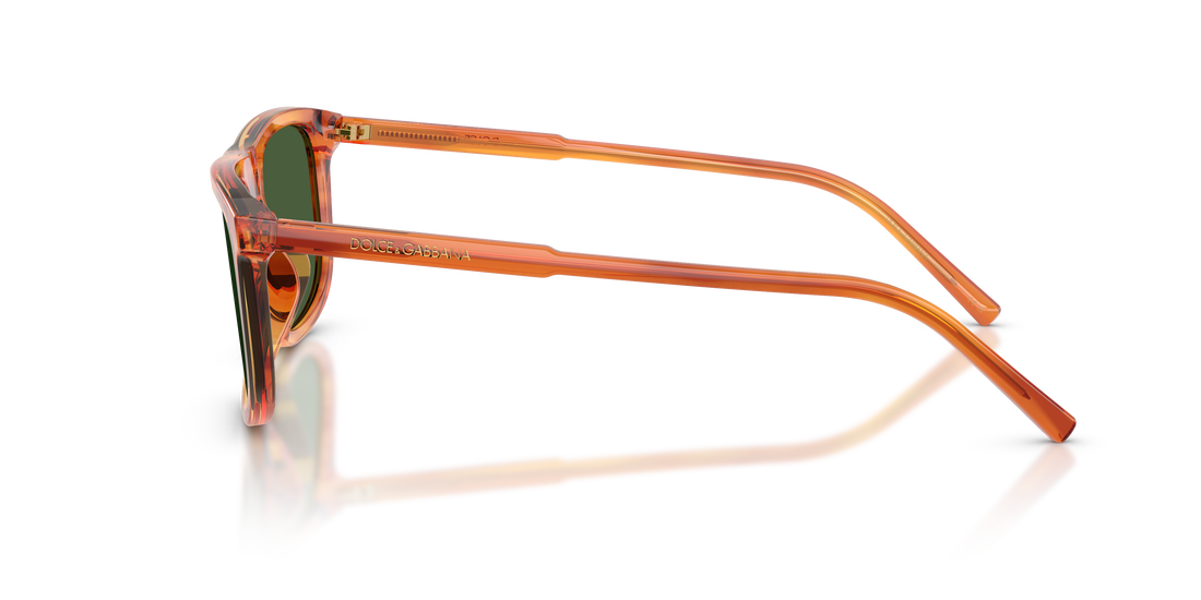 Lunettes de soleil dolce & gabbana dg4542 348371 marron square masculino taille 56mm - Vue détaillée