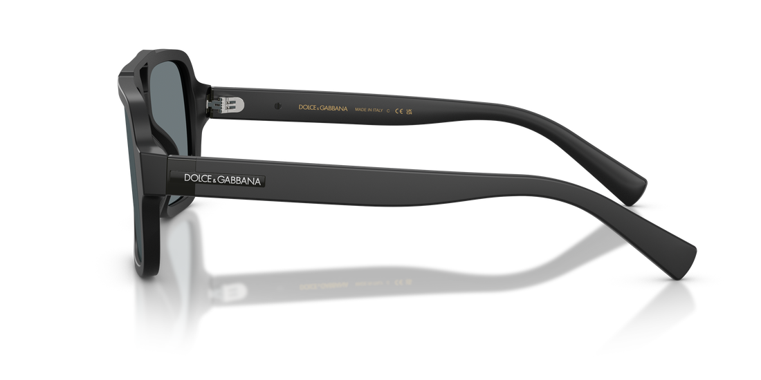 Lunettes de soleil dolce & gabbana dg4544 25256g negro pilot masculino taille 56mm - Vue détaillée