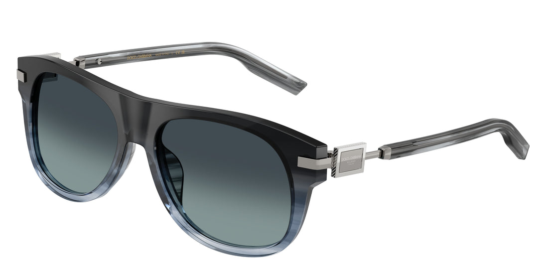 Lunettes de soleil dolce & gabbana dg4546 348519 azul square masculino taille 56mm - Vue principale