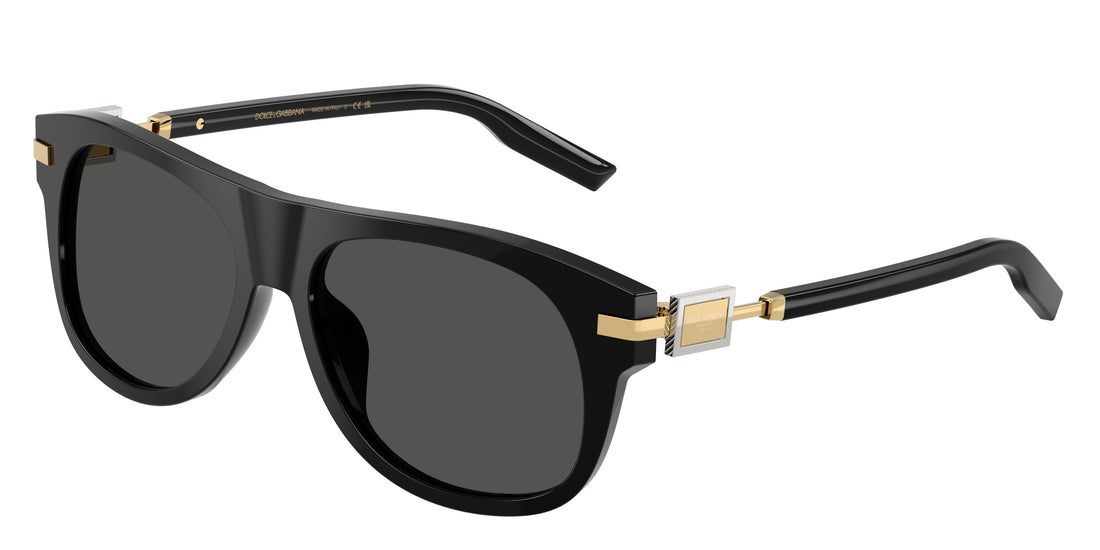 Lunettes de soleil dolce & gabbana dg4546 501/87 negro square masculino taille 56mm - Vue principale