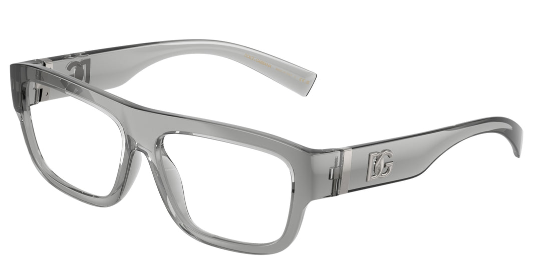 Prescription glasses dolce & gabbana dg5114 3160 gris rectangular masculino size 55mm - Main view