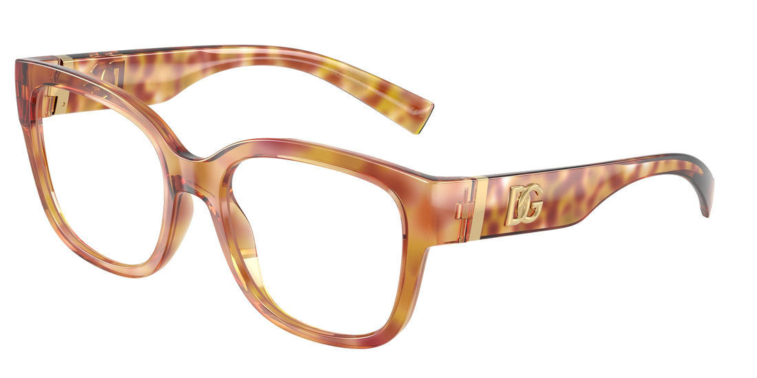 Prescription glasses dolce & gabbana dg5115 3477 violeta butterfly femenino size 55mm - Main view