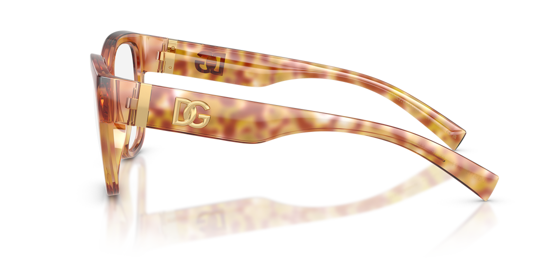 Prescription glasses dolce & gabbana dg5115 3477 violeta butterfly femenino size 53mm - Detailed view