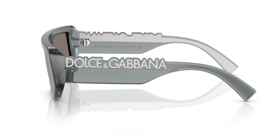 Sonnenbrillen dolce & gabbana dg6203 32556g gris rectangular unisex größe 56mm - Detailansicht