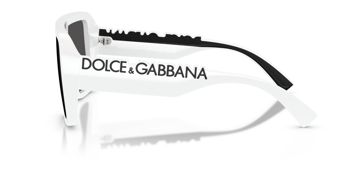 Sonnenbrillen dolce & gabbana dg6204 331287 blanco rectangular unisex größe 34mm - Detailansicht