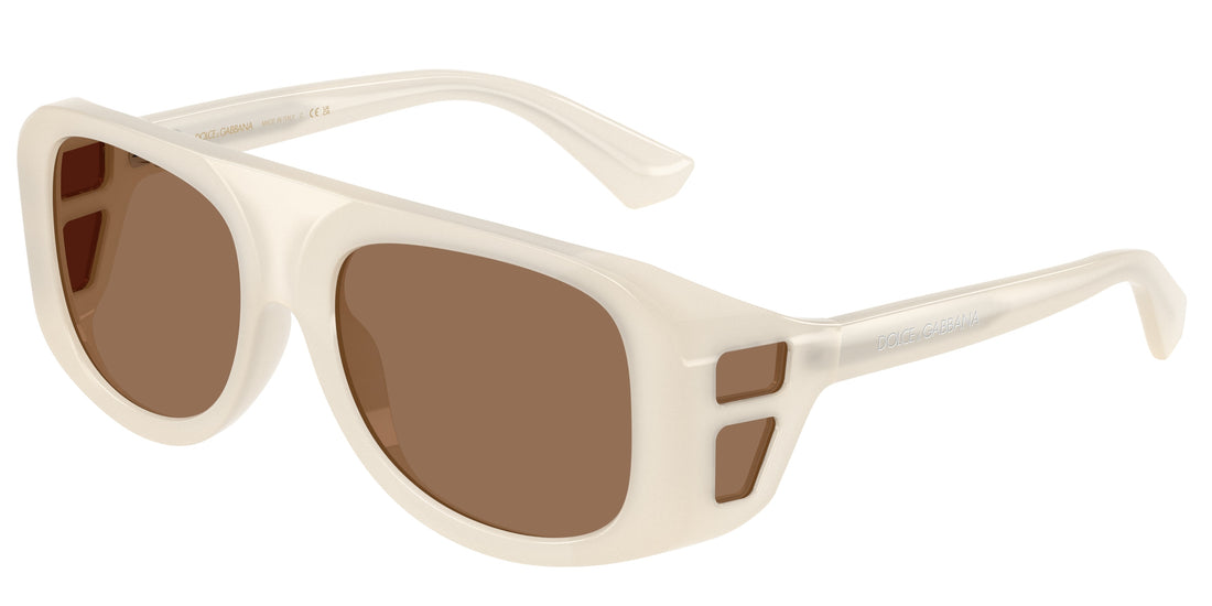 Sonnenbrillen dolce & gabbana dg6208 303973 blanco pilot masculino größe 55mm - Hauptansicht
