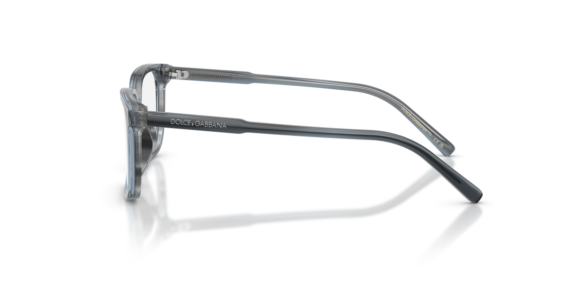 Prescription glasses dolce & gabbana dx3003 3482 azul square infantil size 51mm - Detailed view