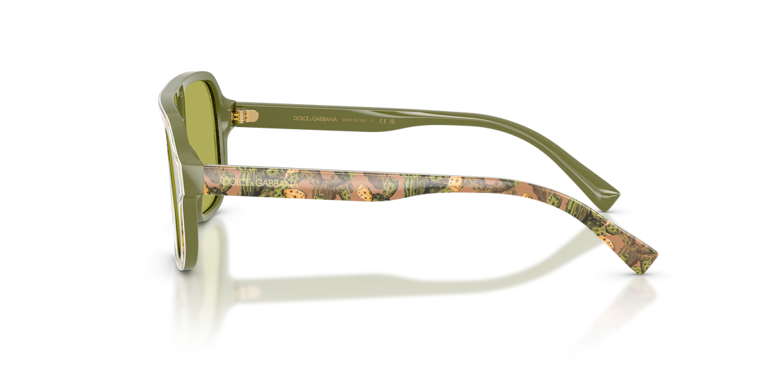 Lunettes de soleil dolce & gabbana dx4003 3488/2 multicolor pilot infantil taille 50mm - Vue détaillée