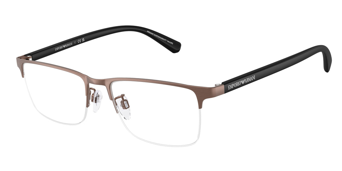 Lunettes de vue emporio armani ea1085d 3039 cobre pillow masculino taille 54mm - Vue principale
