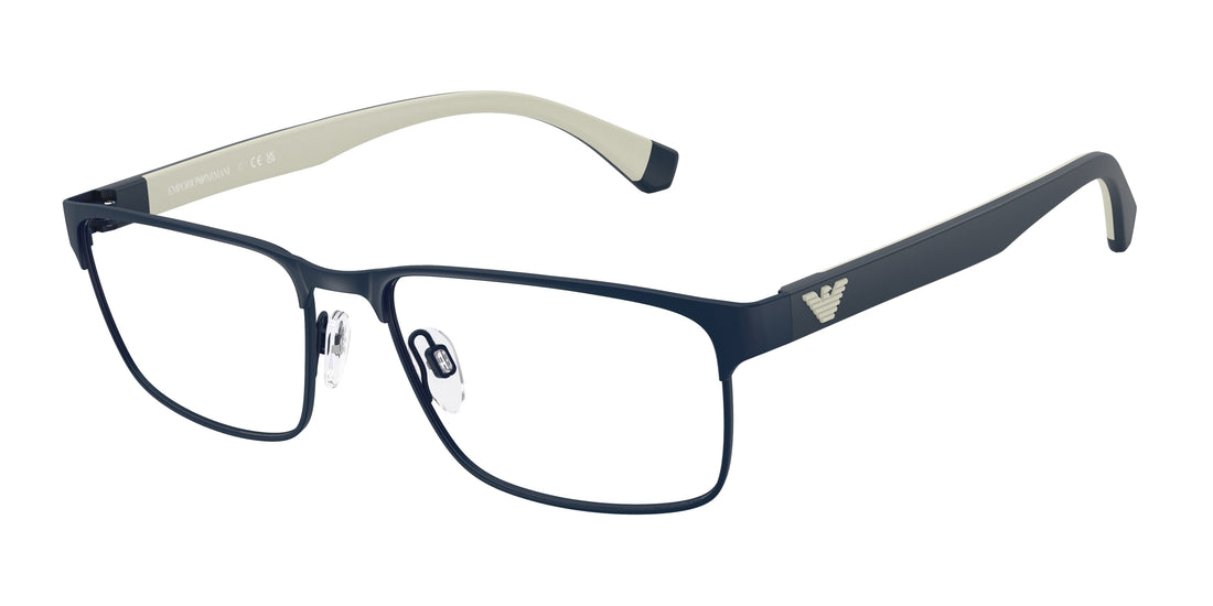 Lunettes de vue emporio armani ea1105 3018 azul rectangular masculino taille 58mm - Vue principale