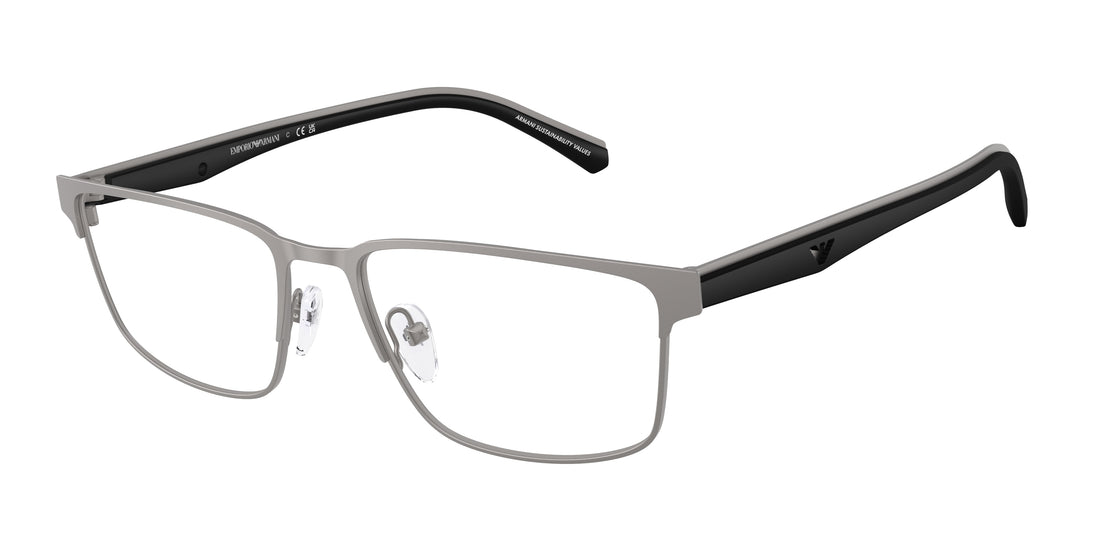 Occhiali da vista emporio armani ea1175 3003 gris rectangular masculino taglia 54mm - Vista principale