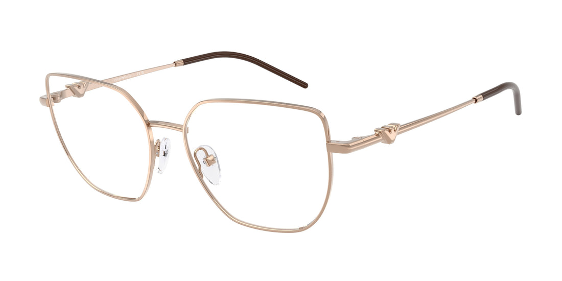 Brillen emporio armani ea1176 3011 dorado irregular femenino größe 53mm - Hauptansicht
