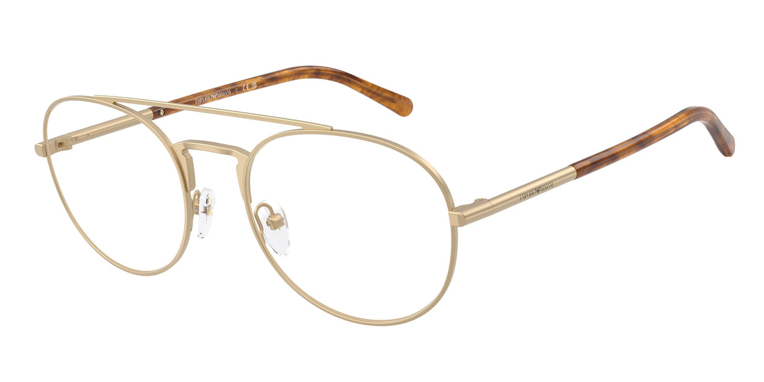 Brillen emporio armani ea1178 3002 dorado pilot masculino größe 53mm - Hauptansicht