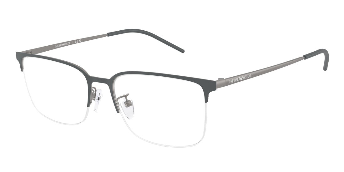 Lunettes de vue emporio armani ea1179d 3010 gris irregular masculino taille 56mm - Vue principale