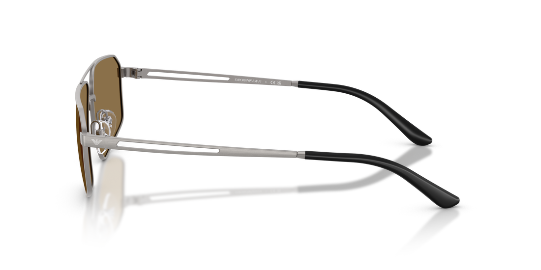 Gafas de sol emporio armani ea2173 303273 gris pilot masculino talla 59mm - Vista de detalle