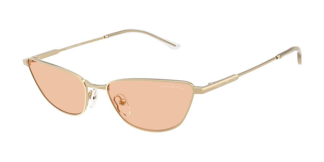 Gafas de sol emporio armani ea2174b 301393 dorado cat eye femenino talla 55mm - Vista principal