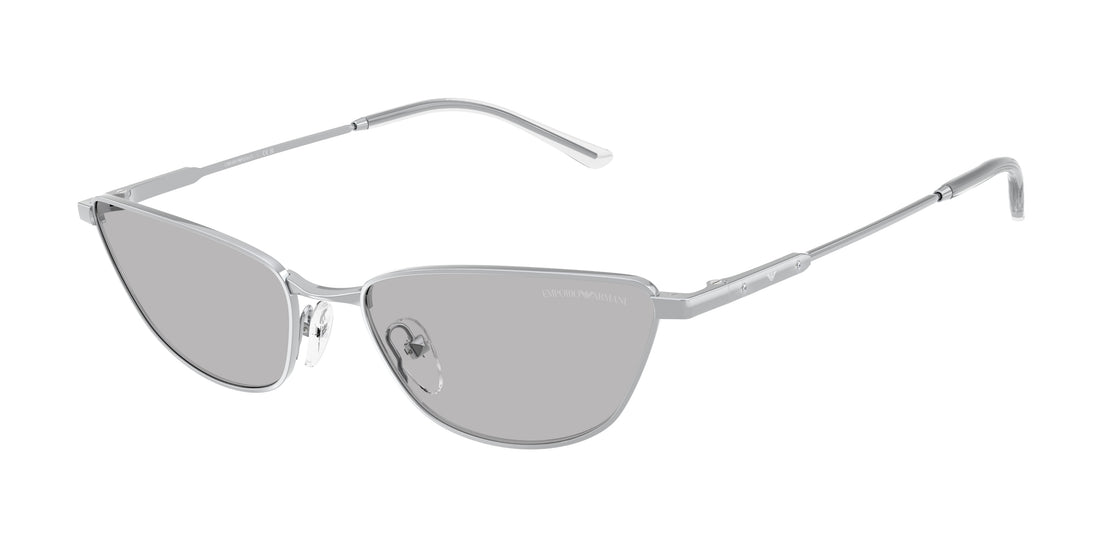 Gafas de sol emporio armani ea2174b 301587 plateado cat eye femenino talla 55mm - Vista principal