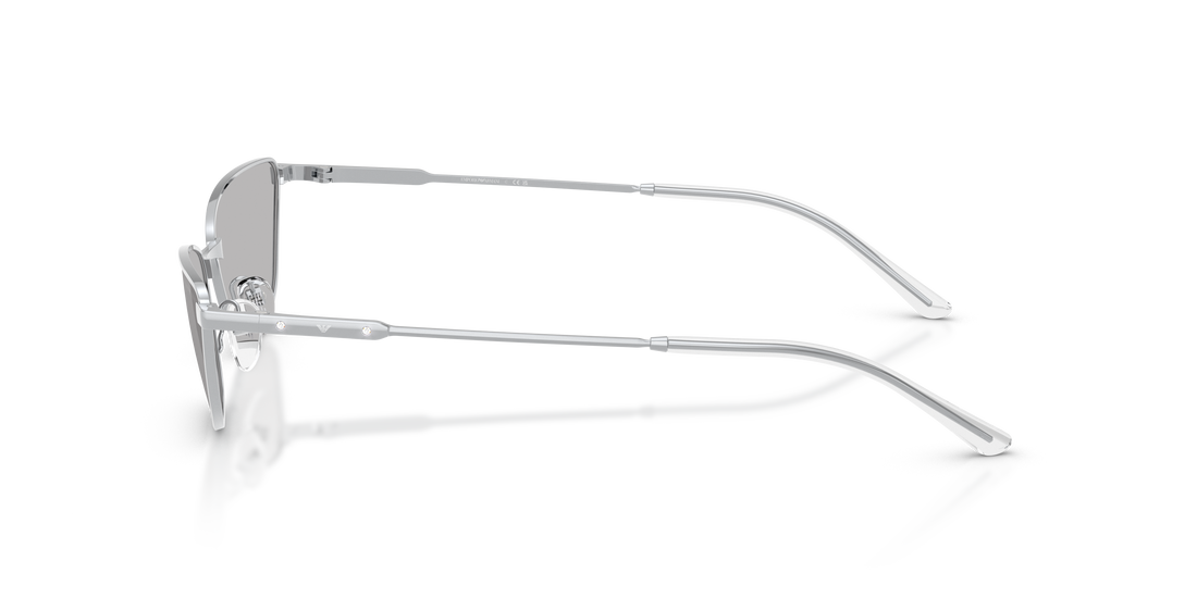 Gafas de sol emporio armani ea2174b 301587 plateado cat eye femenino talla 55mm - Vista de detalle