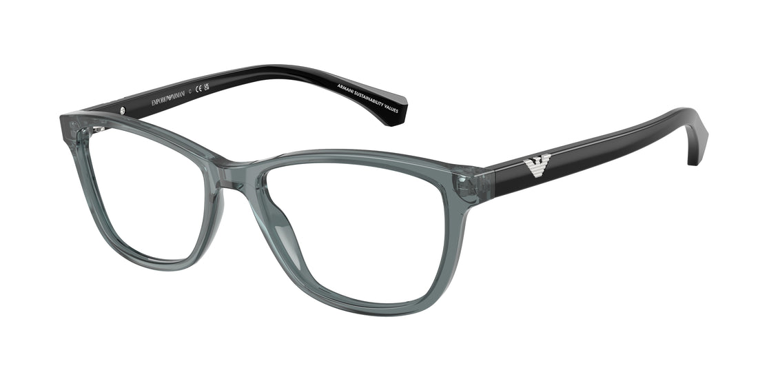 Gafas graduadas emporio armani ea3099 6364 gris cat eye femenino talla 54mm - Vista principal
