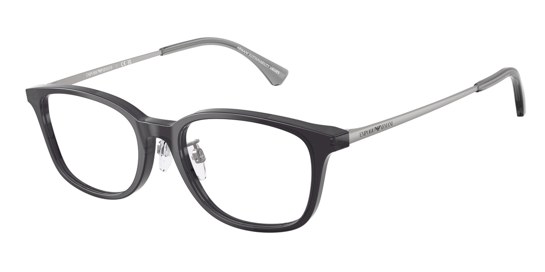 Gafas graduadas emporio armani ea3217d 5029 gris pillow masculino talla 52mm - Vista principal