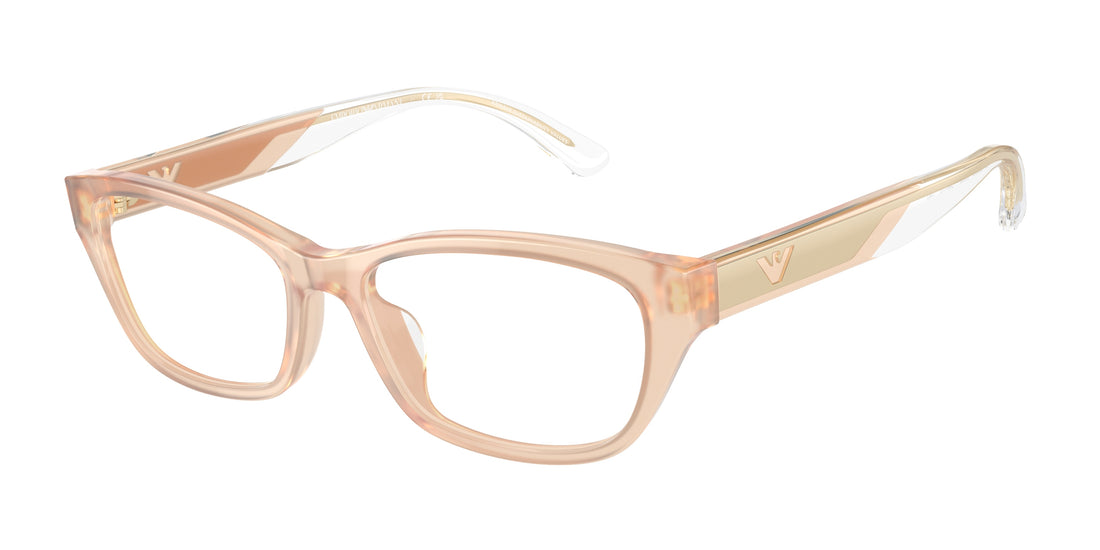 Brillen emporio armani ea3238u 6098 blanco cat eye femenino größe 54mm - Hauptansicht