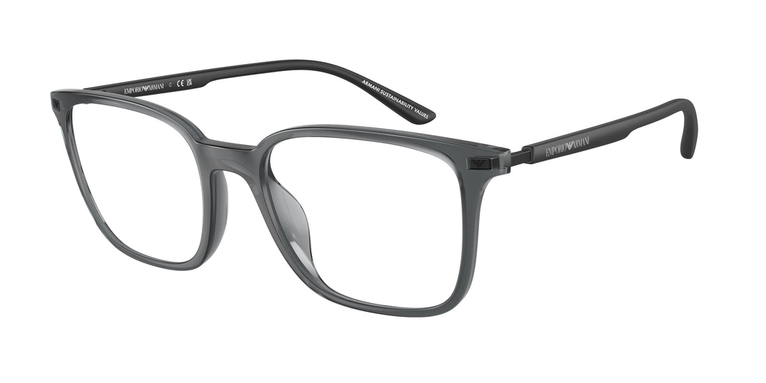 Occhiali da vista emporio armani ea3242u 6106 transparente square masculino taglia 54mm - Vista principale
