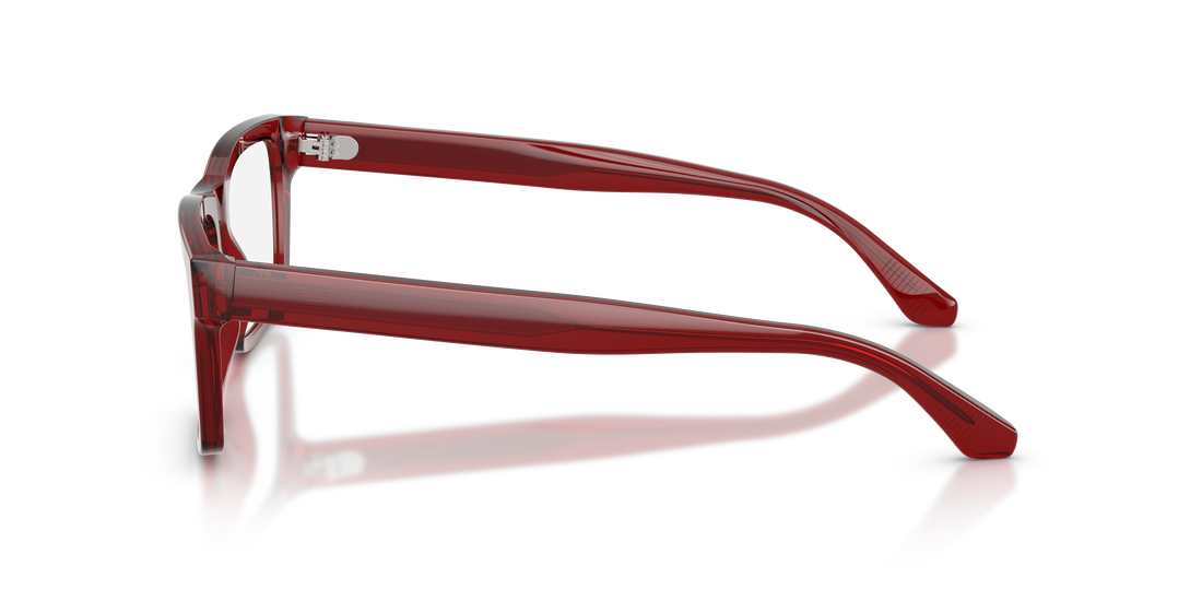 Brillen emporio armani ea3254 6248 rojo rectangular masculino maat 56mm - Detailaanzicht