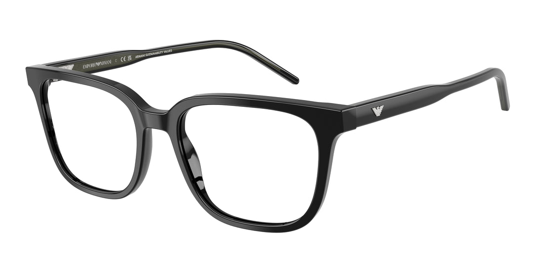Brillen emporio armani ea3258 5017 negro square masculino maat 54mm - Hoofdaanzicht