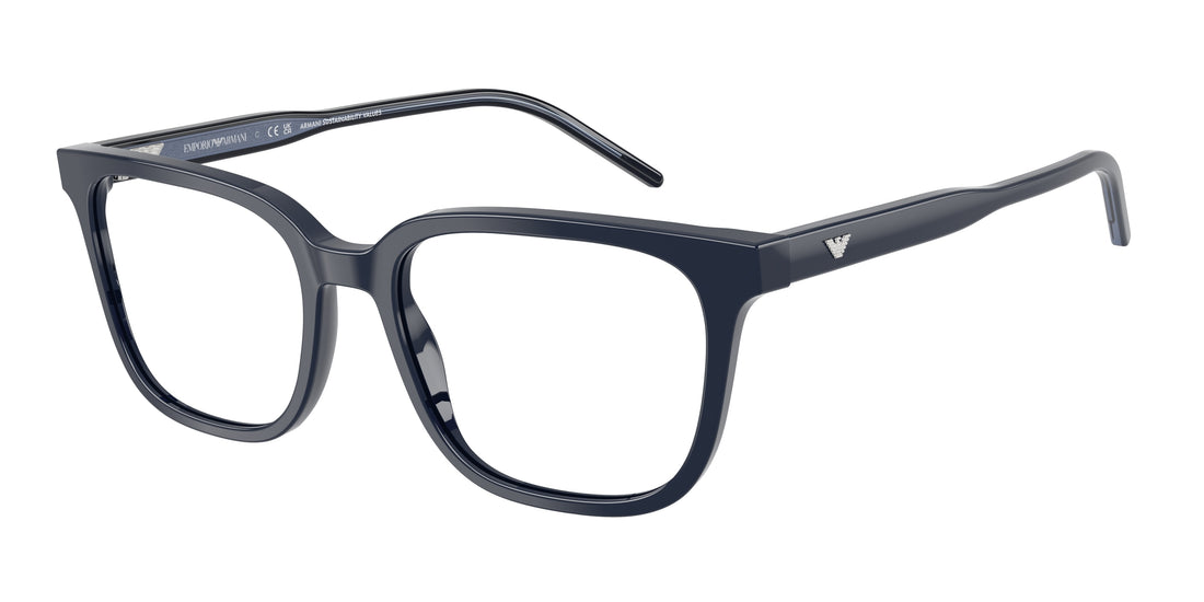 Brillen emporio armani ea3258 6256 azul square masculino maat 52mm - Hoofdaanzicht